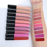 Rouge à lèvres liquide mat nude vegan longue tenue waterproof de luxe à marque privée