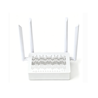 Modem Router WiFi 6 GPON ONU XPON SG339Z 4GE+1TEL+2USB+WIFI ONT WiFi6 2.4G 5G Dual Band dengan 4 Antena