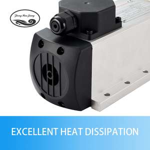 Producto Popular: Motor de Husillo de Alta Frecuencia de 1.5KW ER16 Refrigerado por Aire con Correa Cuadrada, 110V/220V, para Perforación en Máquinas de Grabado CNC - Product Image 4