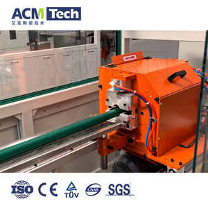 Cortador de tubos de plástico ACMTech Factory, máquina extrusora de tubos PPR, línea de extrusión de tubos Mini PE <span class=keywords><strong>PP</strong></span> PPR - Product Image 5