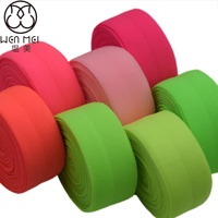 Sangles en polyester élasthanne ultra-fines brodées sur mesure, couleur personnalisée, pour lacets et ceintures, vente en gros