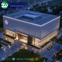 Edificio Prefabricado de Acero de Diseño Moderno, Estructura Metálica para Almacén, Taller, Fábrica, Sala de Exposiciones, Centro Comercial
