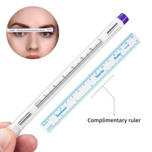 Wholesale Disposable Skin Marker Pen Waterproof Purple Tattoo Position Pen Sterile Single Pack PMU Beauty Academy Consumables - Product Image 3