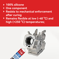 666 OEM Lareira Gearbox Auto G3000 Acoplamentos de Flange RTV Vidro Líquido Cabeça 999 Silicone Selante Junta Marcador