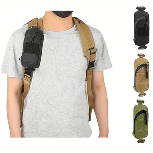 KOSIBATE Tactical Shoulder <b>Bag</b> Nylon Molle <b>Accessory</b> Pouch Outdoor Sports EDC Military Style Waterproof - Product Image 1