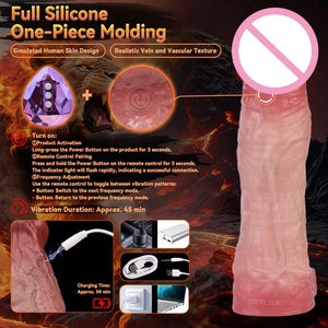 Juguetes Sexuales Eróticos de Larga Duración para la Eyaculación Precoz, Alargador de Pene, Masajeador Vibrador, Fundas Extensoras de Pene - Product Image 5