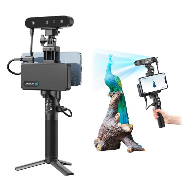 Creality Ferret Pro Portable Handheld 3D Scanner High Precision Fast Scanning Device for 3D Printing Reverse Engineering