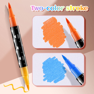 Marcadores de Doble Punta Personalizables Multicolores con Purpurina, que Añaden Colores Divertidos al Dibujo <span class=keywords><strong>Infantil</strong></span> - Product Image 4