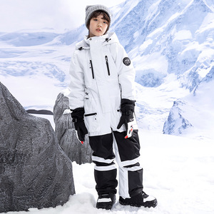 <span class=keywords><strong>Combinaison</strong></span> de <span class=keywords><strong>ski</strong></span> pour enfants Veste de <span class=keywords><strong>ski</strong></span> et pantalon de neige Hiver Extérieur Coupe-vent Imperméable Chaud <span class=keywords><strong>Combinaison</strong></span> de <span class=keywords><strong>ski</strong></span> une pièce pour garçons - Product Image 3