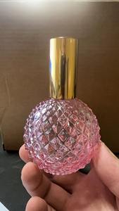 Botellas de Perfume de Lujo de Alta Capacidad de 100 ml, Botella de Vidrio Transparente con Pulverizador Recargable, Botella de Vidrio <span class=keywords><strong>Gris</strong></span>, Regalo Rosa para las Fiestas - Product Image 6