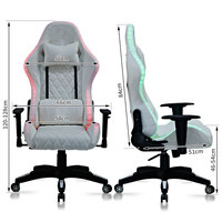 Fauteuil de Jeu LED Confortable Ergonomique Grand Vente en Gros avec Appuie-Tête Chaise de Gaming Vente Directe Usine