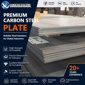 Normalized A283 Shot Blasted 100mm 1250mm 12000mm ASTM A572 Pickled Carbon Steel Plate with High Yield Strength - Product Image 1