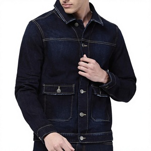 Nouvelle conception de veste en jean pour homme, veste en jean originale, matériau en jean de haute qualité, respirant, séchage rapide, service OEM, veste d'hiver - Product Image 2