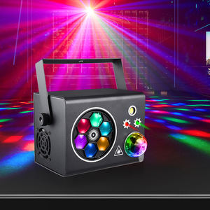 Luces de haz móvil con efecto láser LED de punto estroboscópico 4 en 1 de 40W para Club y Bar DJ Stage, los colores emitidos incluyen blanco, verde y rojo - Product Image 3