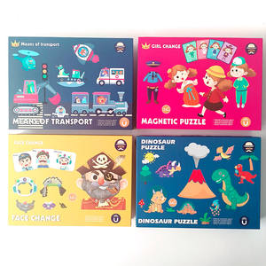 Libro tranquillo per bambini attività di apprendimento precoce pasta Puzzle abbinamento <span class=keywords><strong>giochi</strong></span> da tavolo per bambini educativo occupato libro giocattolo per ragazzi e ragazze - Product Image 6