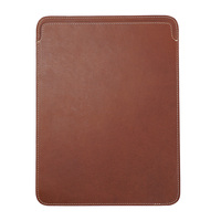 Étui pour tablette en cuir véritable écologique, fin et anti-rayures, style sac à ouverture facile, avec doublure durable pour iPad, fabriqué sur mesure en usine