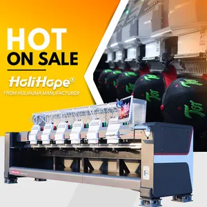 10 years warranty HOLiAUMA HOLiHOPE industrial embroidery machine high speed 1200 spm 6 Head computerized embroidery machine