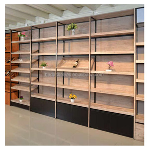 Estanterías de Exhibición de Madera para Supermercados, Diseño Moderno, Muebles de Madera para Exhibición en Tiendas - Product Image 2