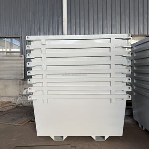 Bac à déchets en acier robuste de norme australienne 2m3-12m3, conteneur renforcé pour déchets, compatible <span class=keywords><strong>grue</strong></span> et chariot élévateur - Product Image 2