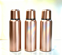 Poudre de pigment aluminium holographique laser or rose fin pour thermos en acier inoxydable, revêtement finition arc-en-ciel