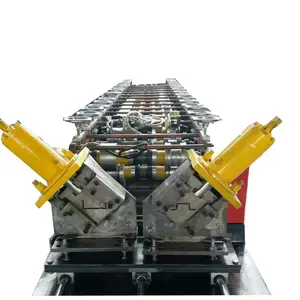 Full Automatic Light steel keel C U Z omega purlin drywall ceiling 2 in one fast speed stud and track roll forming machine