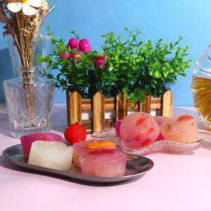 Nuevo molde de pastel Diy <span class=keywords><strong>Balian</strong></span> Flower Duo amor molde de silicona horneado molde de gelatina de comida complementaria para bebés - Product Image 4