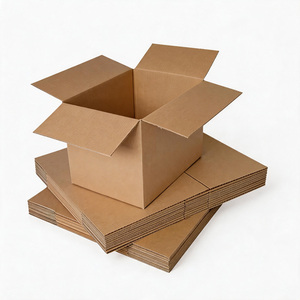 Scatole di <span class=keywords><strong>Cartone</strong></span> Ondulato Personalizzate con Logo Stampato, Imballaggio Riciclabile per Spedizioni e Traslochi - Product Image 2