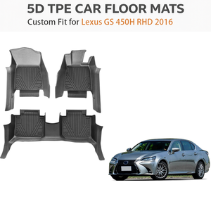 for Lexus GS 450H RHD 2016 TPE <b>Floor</b> Mats Custom Fit All Weather Waterproof Heavy Duty Car <b>Floor</b> <b>Liners</b> OEM - Product Image 1