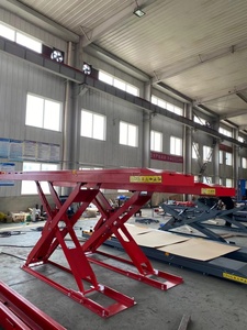 <span class=keywords><strong>Plateforme</strong></span> élévatrice à ciseaux double pour voitures, 4,5 tonnes, équipement de levage hydraulique pour garage - Product Image 4