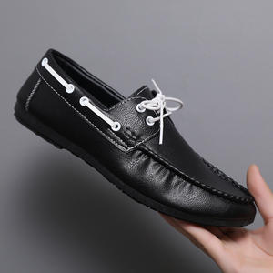 Mocassins de marche pour hommes en PU de haute qualité, légers et confortables, style bateau, décontractés et professionnels, Printemps Été Automne - Product Image 4