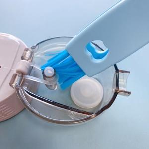 Wholesale Multifunctional 3-in-1 Stainless Steel Manual Cleaning Brush, for <b>Cup</b> Lid & Milk Bottle Cleaner - Product Image 5