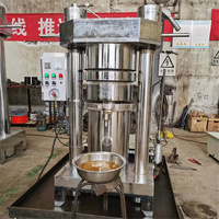 Presse hydraulique à froid à faible taux de défaillance, opération simple pour la production de petites quantités d'huile de noix et de sésame