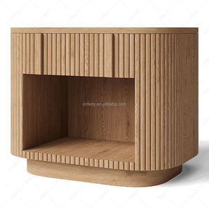 Современная Роскошная детская кровать с деревянным каркасом для кровати для главной спальни, наборы мебели с дубовым изголовьем для хранения - Product Image 6