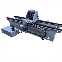 Machine de découpe de feuilles de caoutchouc motorisée avec lame longue, affûteuse de couteaux 3 kW, machine de meulage et d'affûtage