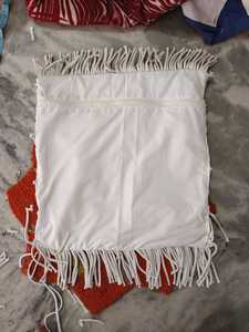 Funda de Almohada de Macramé de Algodón Bohemio, Funda de Cojín con Borlas Hechas a Mano para Sofá, Cama, Decoración de Hotel - Product Image 3