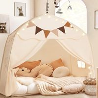 Jouet pour enfants personnalisé, écologique, imperméable, design campagnard français, résistant au vent, automatique, en polyester doux, lavable, pour garçons et filles, à l'intérieur