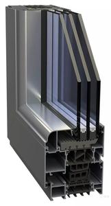 Thanh nhôm định hình, hợp kim nhôm chất lượng cao, cửa sổ trượt ngang bằng hợp kim nhôm, cửa sổ khung trượt - Product Image 3