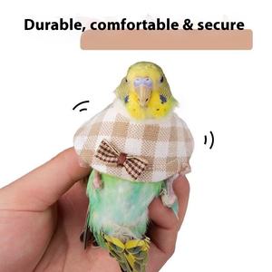 Elizabethan Collar für Papageien-Anti-Biting & Feather Zupf schutz Verstellbare Vogelhals stütze zur Wiederherstellung von Verletzungen - Product Image 4