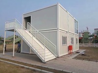 Maison Démontable à Vendre en Acier Léger, Maison Préfabriquée Pliante en Acier, Conteneur Restaurant Extensible, Fast-Food