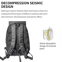 Mochila con Pantalla LCD de 27 Pulgadas, Mochila Publicitaria con Pantalla LCD Android, Mochila Artística para Caminar
