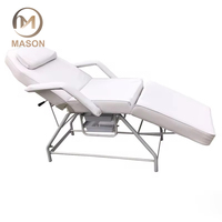 Table de massage pliable et réglable multi-styles et multifonctionnelle, design moderne, directement de l'usine, pour salon, spa, beauté