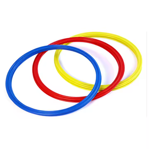 Venta al por mayor de nuevos anillos de agilidad de velocidad de PP multicolor, adecuados para entrenamiento de fútbol y juegos infantiles de <span class=keywords><strong>rayuela</strong></span> - Product Image 2