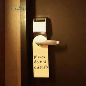 لافتات وأرقام غرف فندقية مخصصة عالية الجودة، لافتة عدم الإزعاج على مقبض الباب - Product Image 5