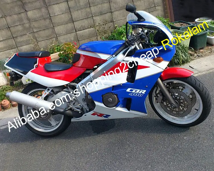 Kit De Caretones Para Honda CBR400RR NC23 1988-1989 - Color Azul Y Rojo, Paneles De Carrocería
