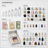 Parfum boisé floral frais longue durée Dubaï Arabe 100ml Eau de Toilette en spray pour homme Cologne de luxe moderne