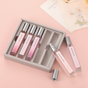 Kính cao cấp mẫu thử nghiệm chai 10ml 5ml Frosted rỗng bơm lại nước hoa phun lọ thủy tinh ống Atomizer chai - Product Image 4