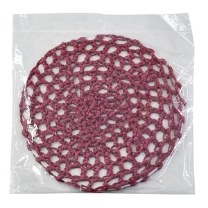 Venta al por mayor gorro <span class=keywords><strong>de</strong></span> <span class=keywords><strong>dormir</strong></span> <span class=keywords><strong>para</strong></span> el <span class=keywords><strong>pelo</strong></span> <span class=keywords><strong>de</strong></span> las mujeres coloridas Crochet Snood poliéster Hair Net - Product Image 2