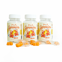 Gomitas para Hombres Adultos con Extracto de Hierba de Cabra y Queratina, Sabor a Frutas Personalizable, Suplementos Herbales Aprobados por la Fábrica