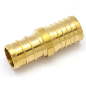 Raccords de tuyauterie de vente chaude Té multi-rainures en laiton flexible Pex et joint d'accouplement pour plomberie et tuyau en PE - Product Image 1