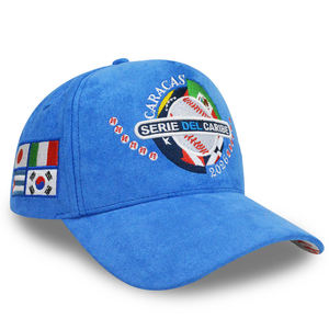 Casquette de baseball imperméable 5 panneaux pour activités de plein air, qualité 3A, en tissu Oxford Dobby, avec éléments de la Ligue américaine de baseball, vente en gros - Product Image 2